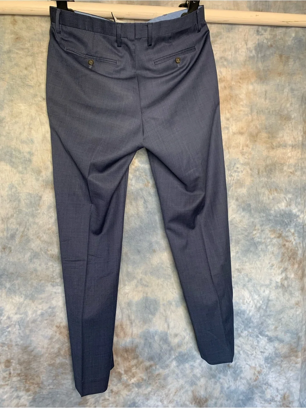 Banana Republic Men's Navy Dress Pants - Modern Tailored Size 34x32
